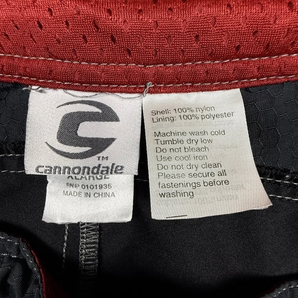 Cannondale Mens XL Mountain Bike Cargo Shorts Gray Honeycomb Texture RN0101935